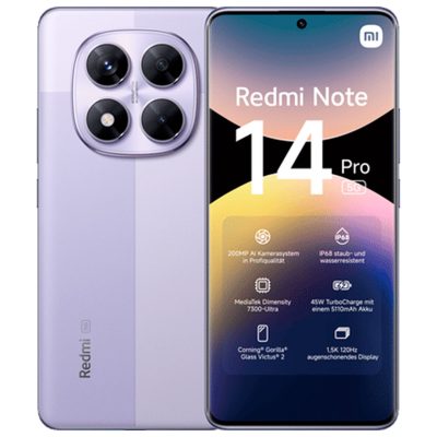 Xiaomi Redmi Note 14 PRO 5G 8/256Gb Purple