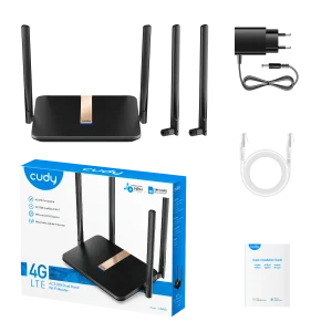 LT500_ AC1200Wi-Fi Mesh 4G LTE Cat4 Router - imagine 2