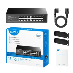 GS1016 16-Port Gigabit Metal Switch - imagine 2